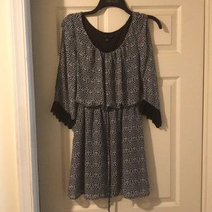 Black and White Dress